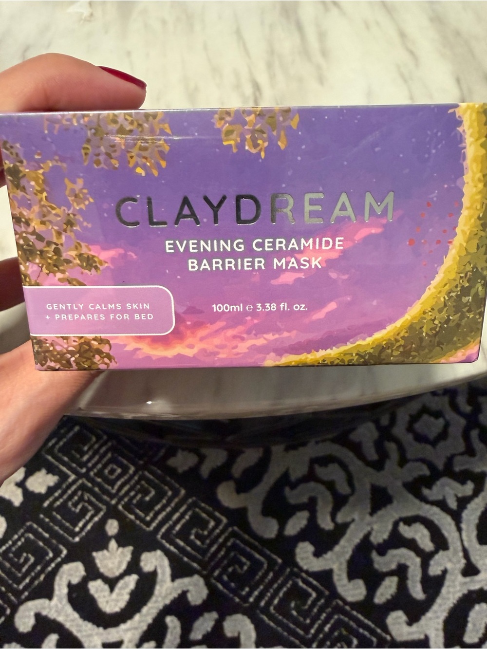 ClayDream Evening Ceramide Barrier Mask - Purple